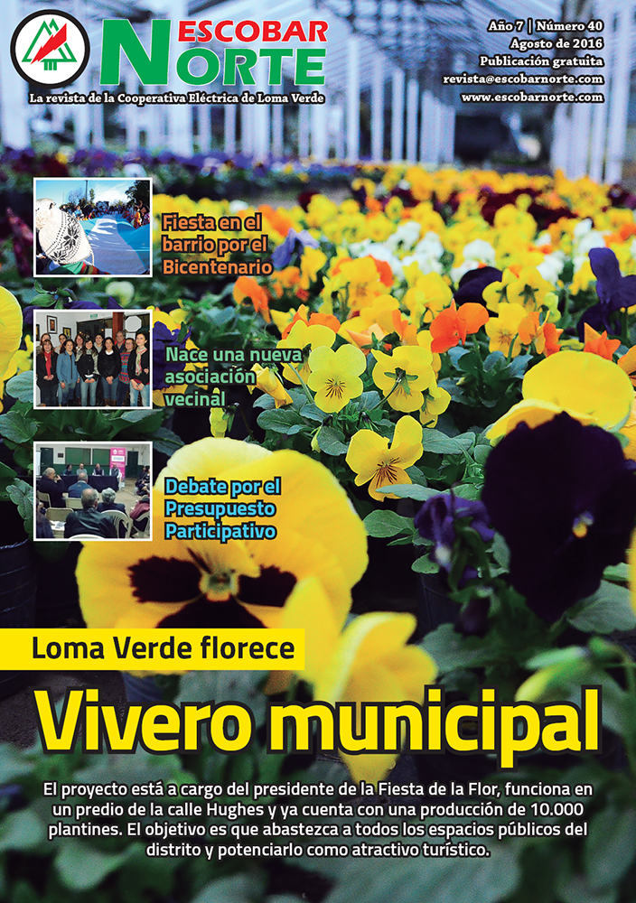 LOMA VERDE FLORECE Vivero municipal